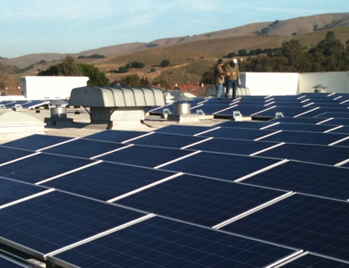 Image of rooftop solar