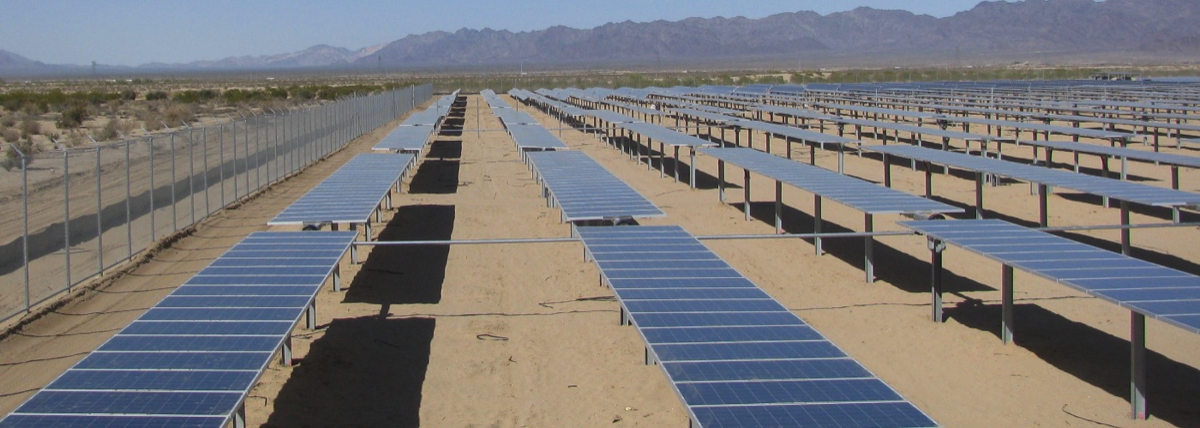 Chuckawalla prison solar field