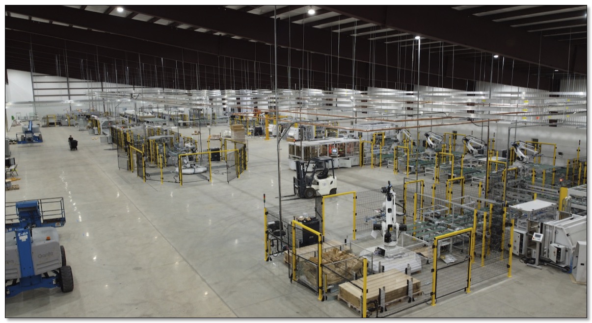 CSM Line 1 factory floor