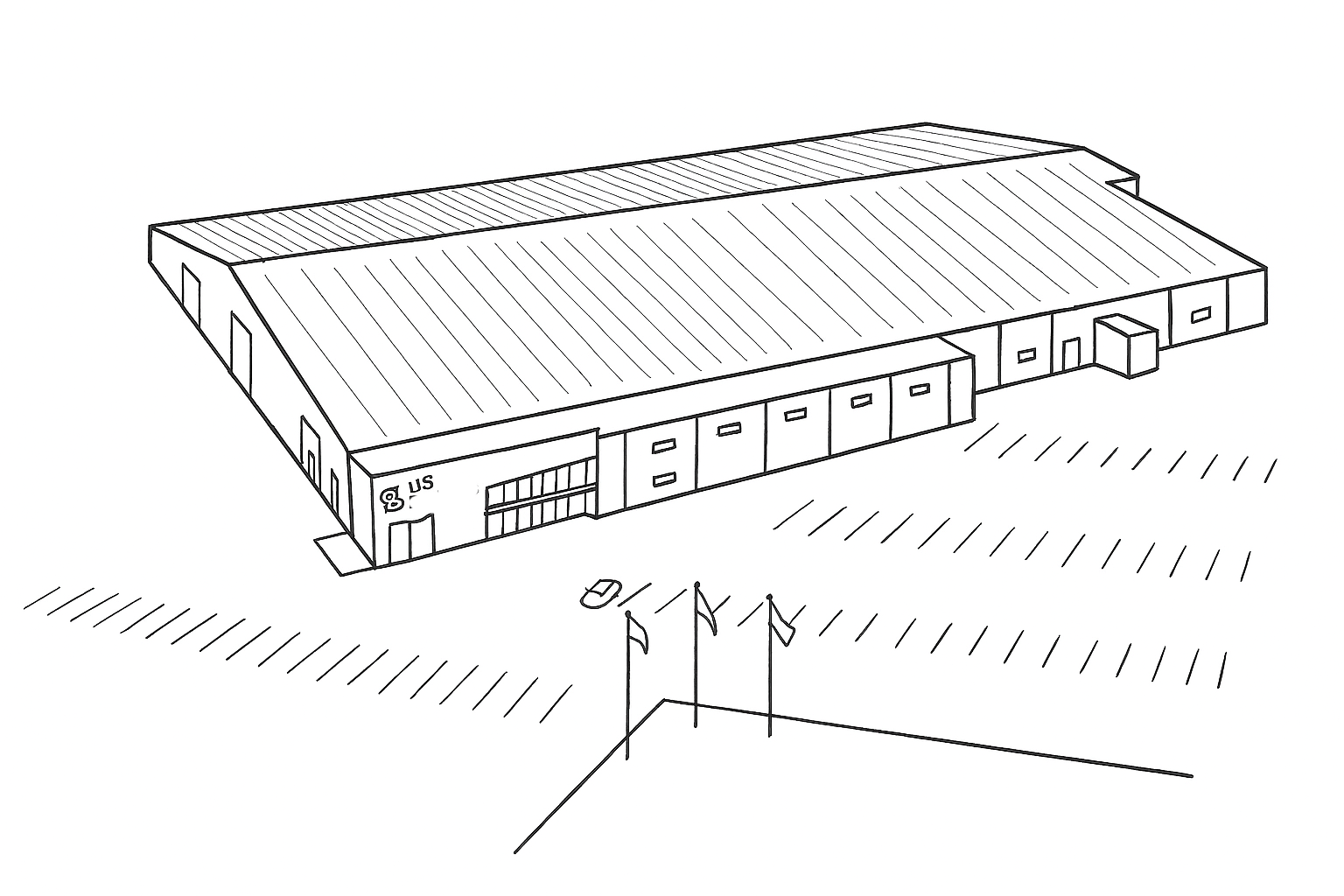 Building Map, with popup windows